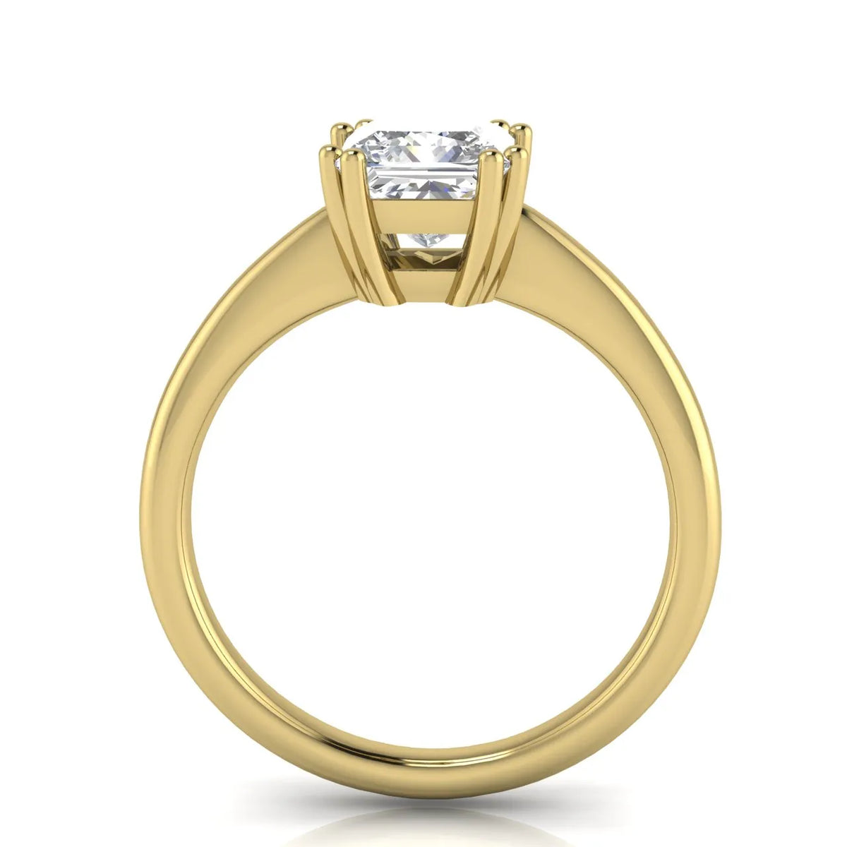Elegant Solitaire Ring with Classic Prong Setting