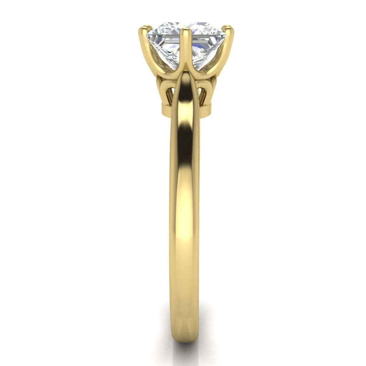 Romantic Solitaire Ring with Timeless Design