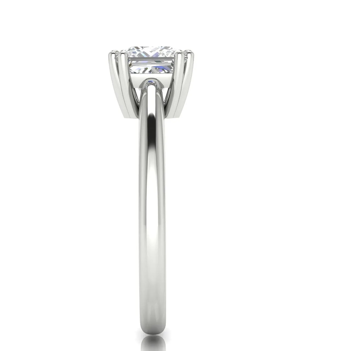 Elegant Solitaire Ring with Classic Prong Setting