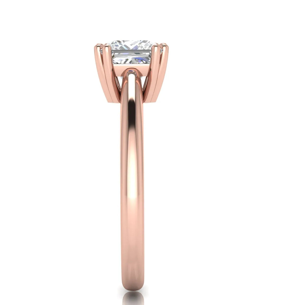 Elegant Solitaire Ring with Classic Prong Setting