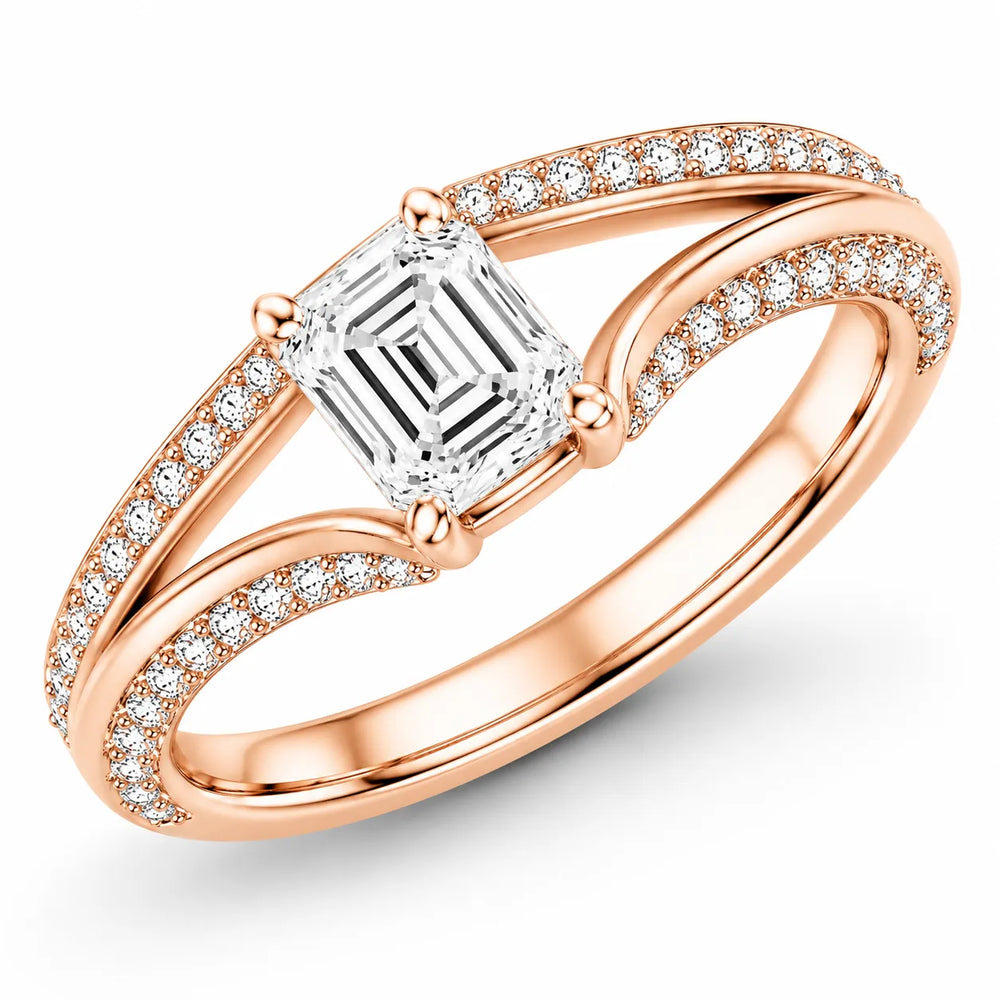 Promise of the Heart Ring with Side Stone