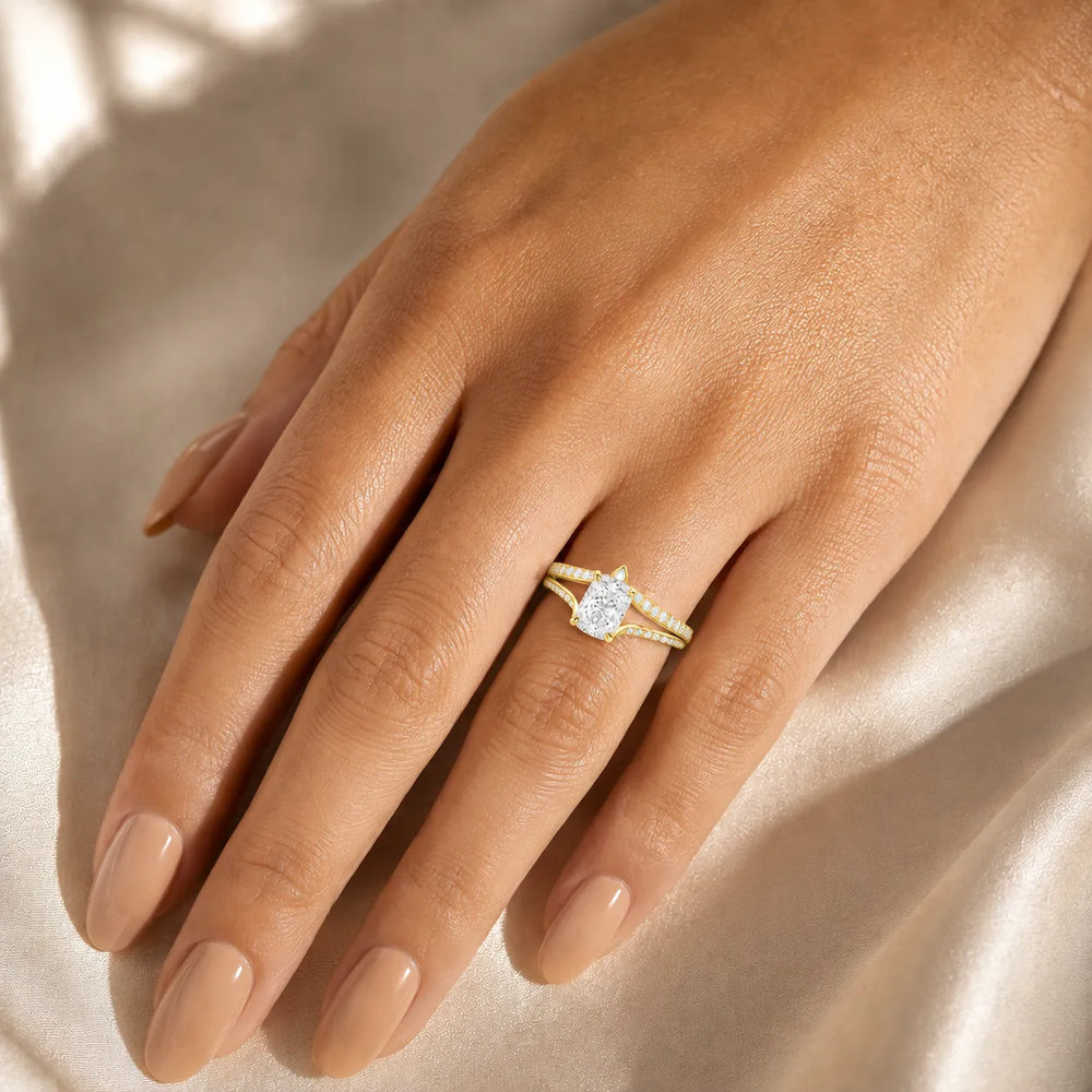 Promise of the Heart Ring with Side Stone