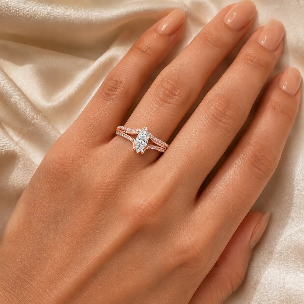 Promise of the Heart Ring with Side Stone