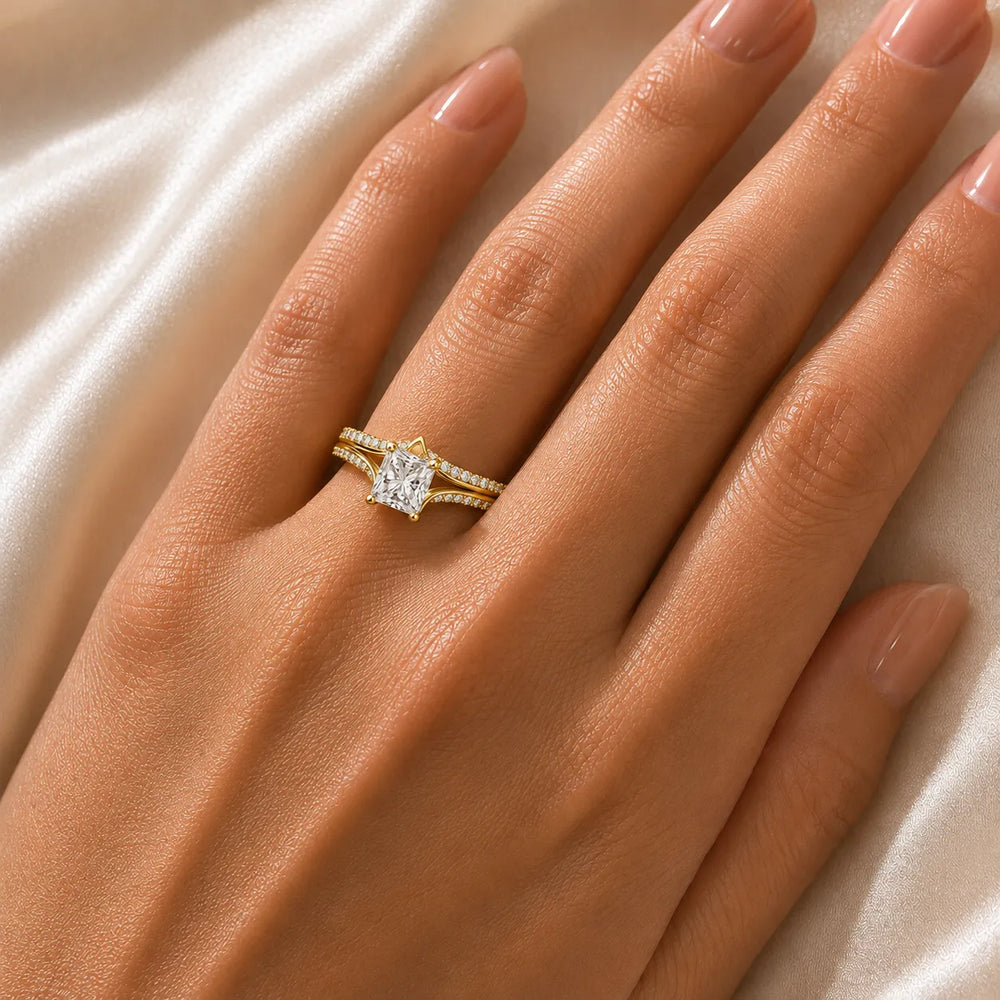 Promise of the Heart Ring with Side Stone