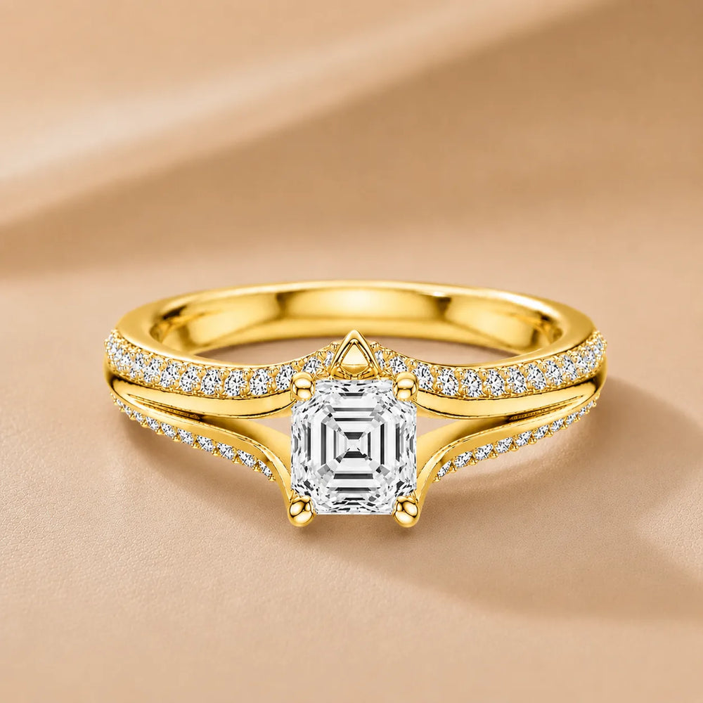 Promise of the Heart Ring with Side Stone