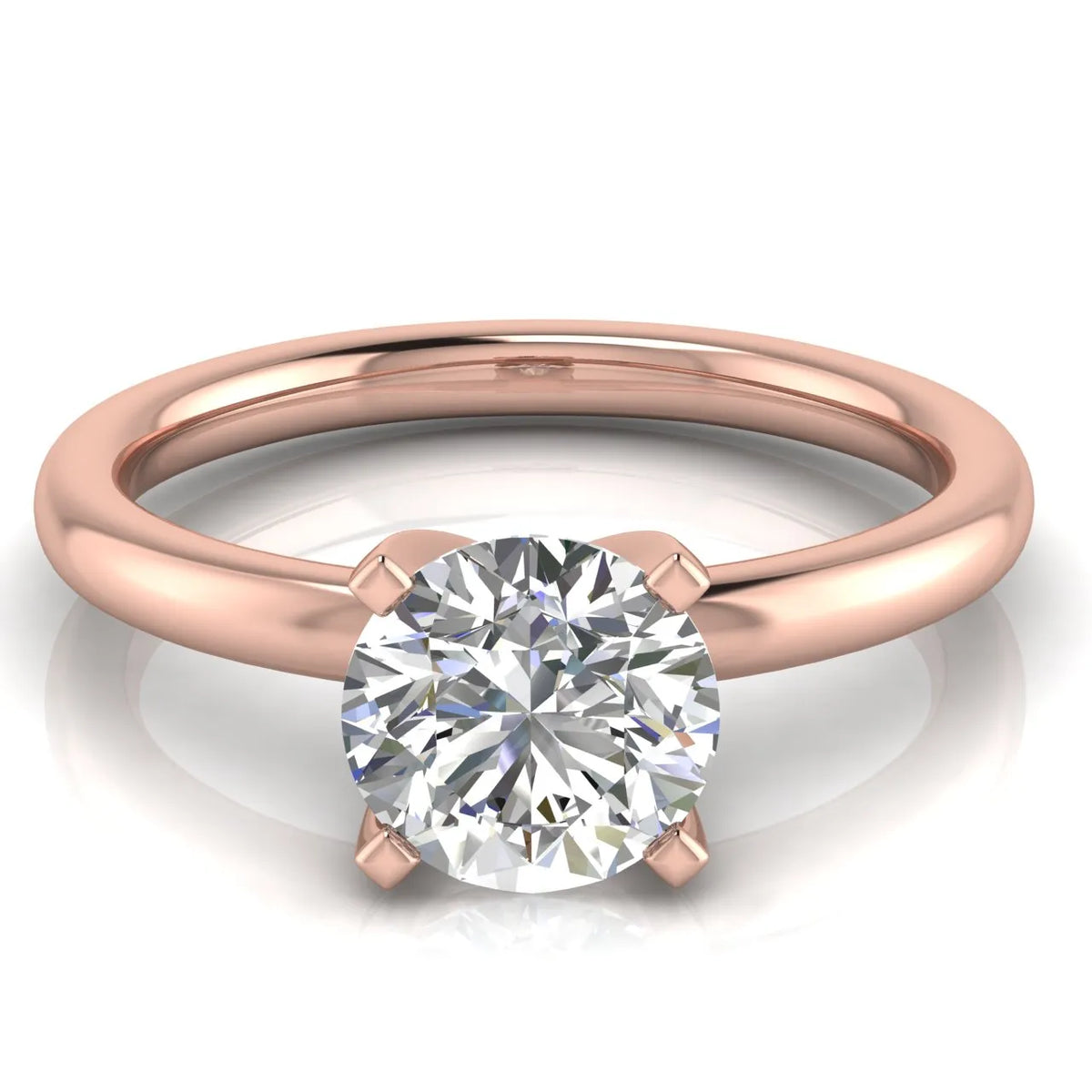 Classic Solitaire Ring with Timeless Elegance
