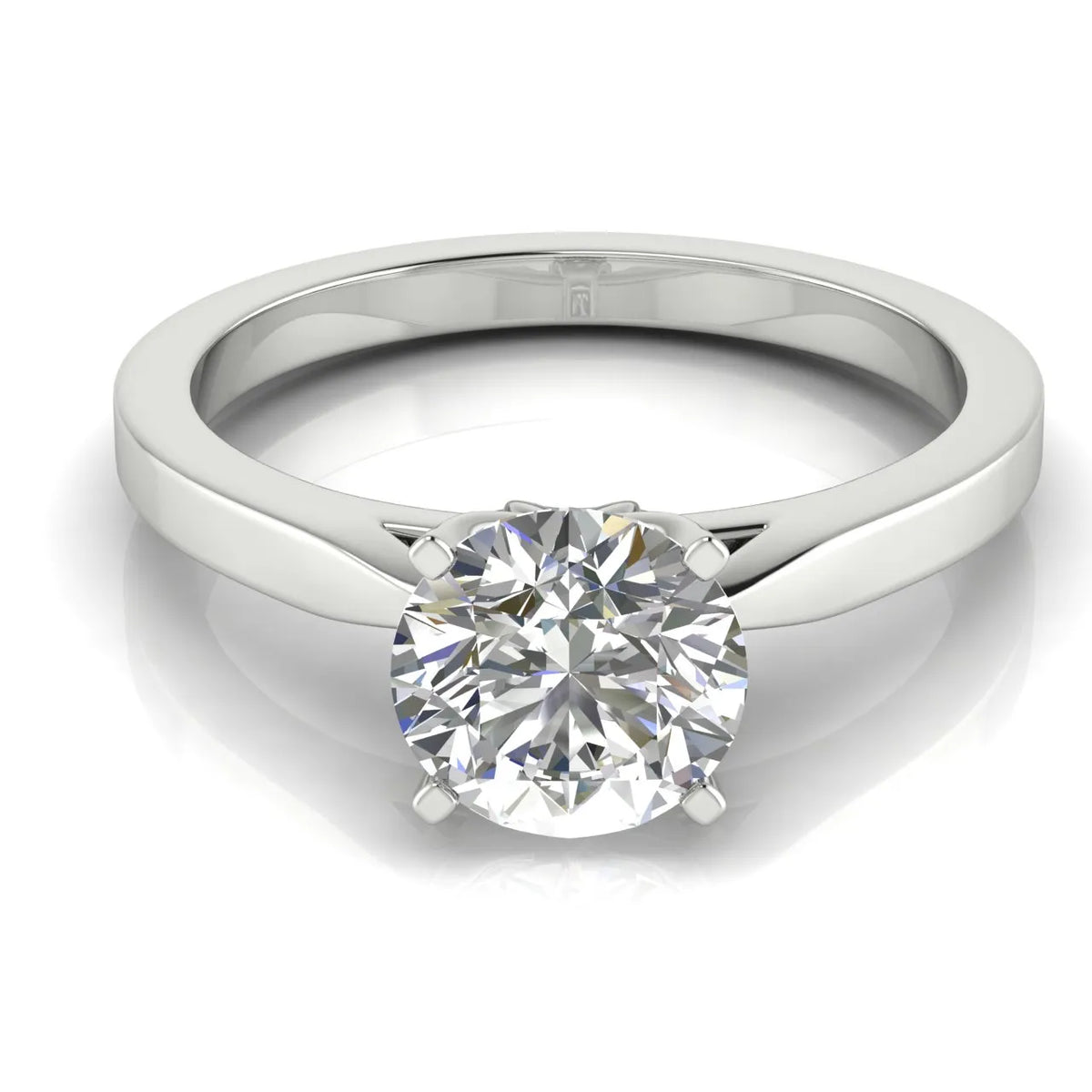 Timeless Solitaire Ring with Minimalist Design