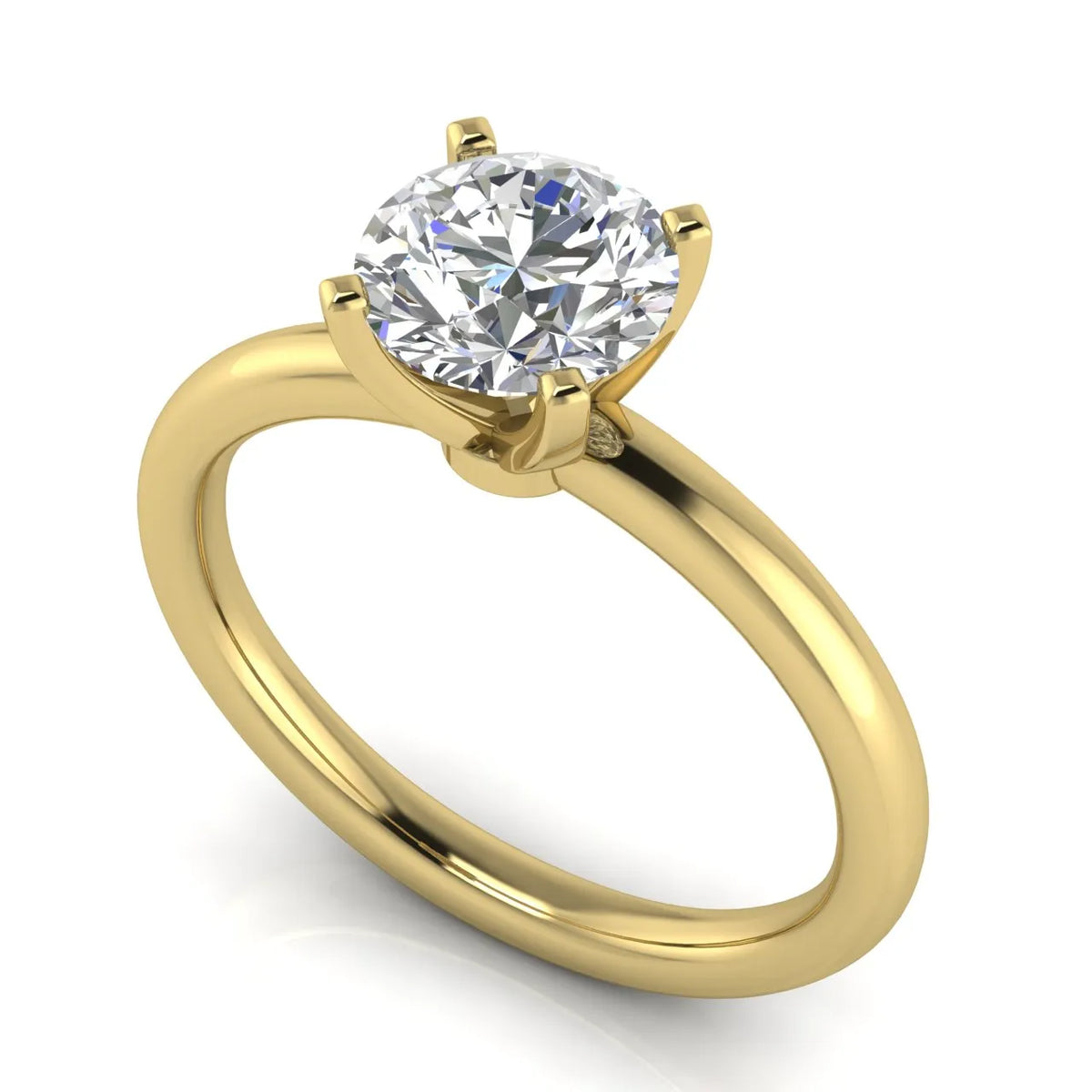 Classic Solitaire Ring with Timeless Elegance