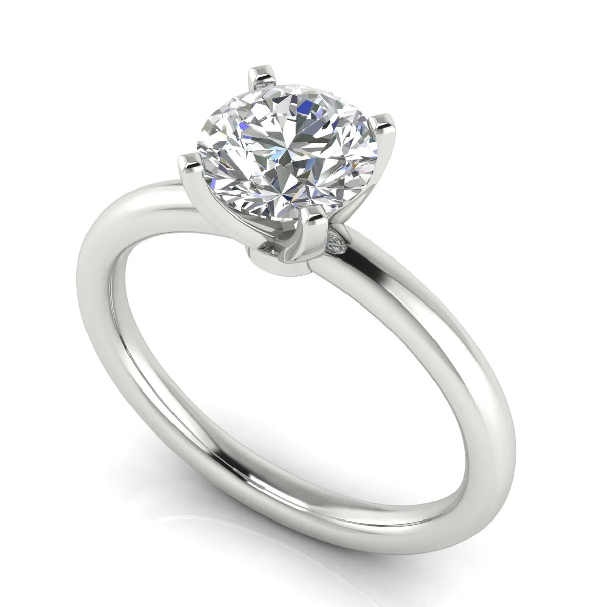 Classic Solitaire Ring with Timeless Elegance