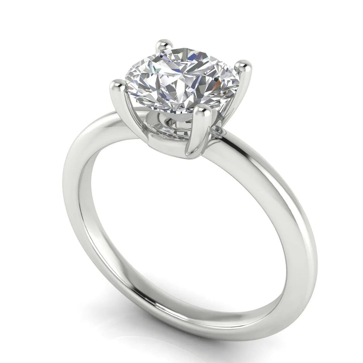 Timeless Solitaire Engagement Ring