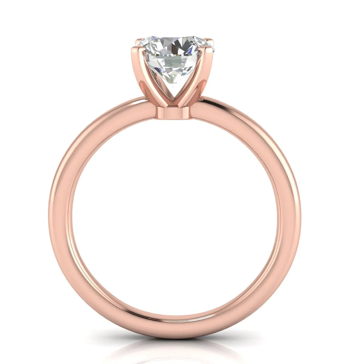 Classic Solitaire Ring with Timeless Elegance