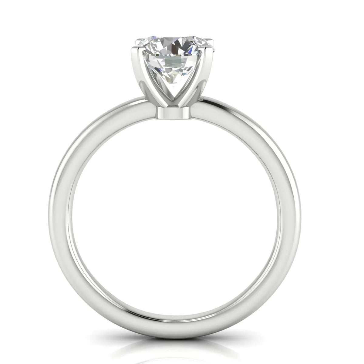 Classic Solitaire Ring with Timeless Elegance