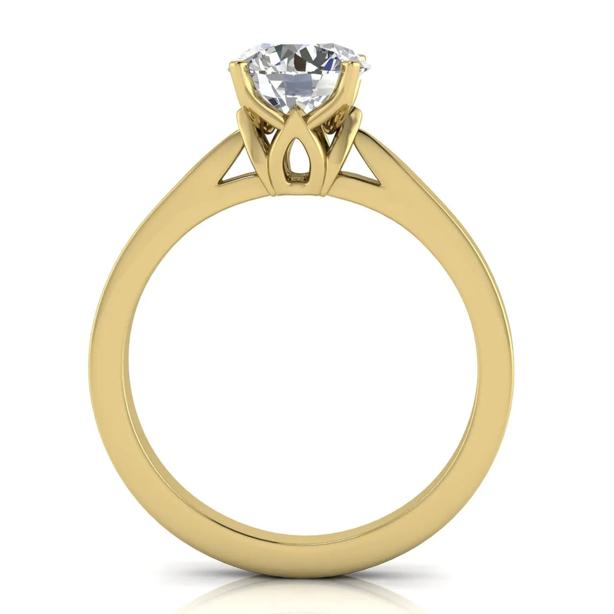 Timeless Solitaire Ring with Minimalist Design