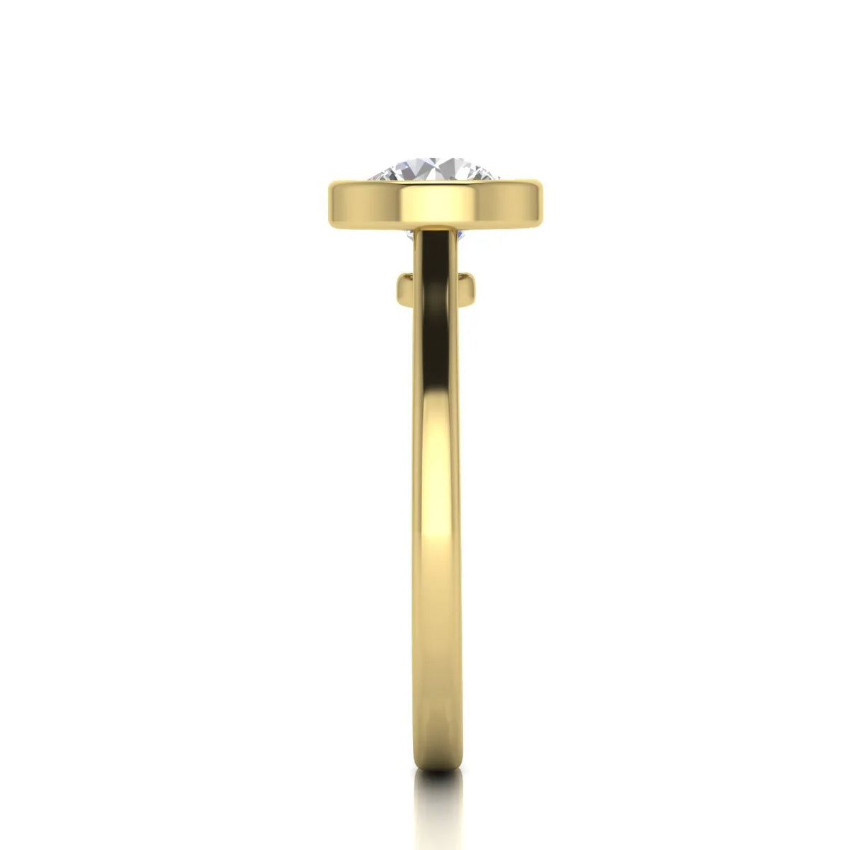 Romantic Halo Solitaire Ring