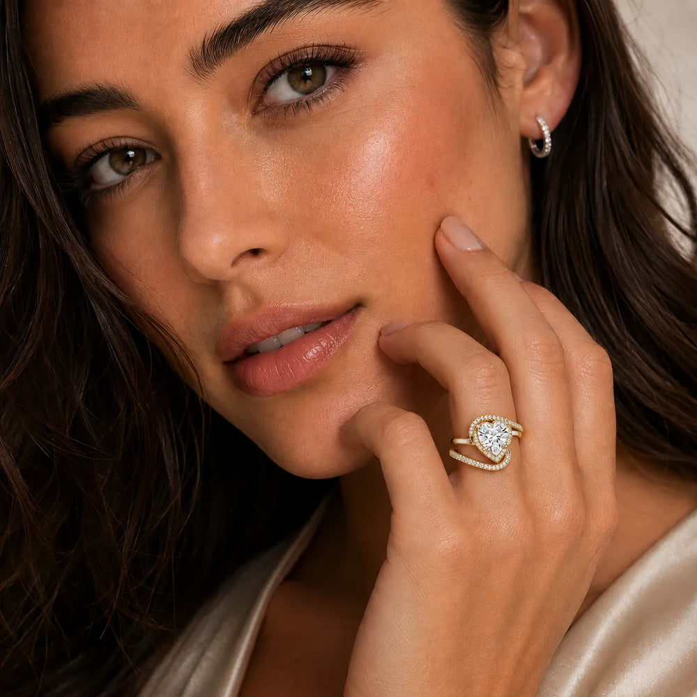 Oval Radiance Twist Engagement Ring