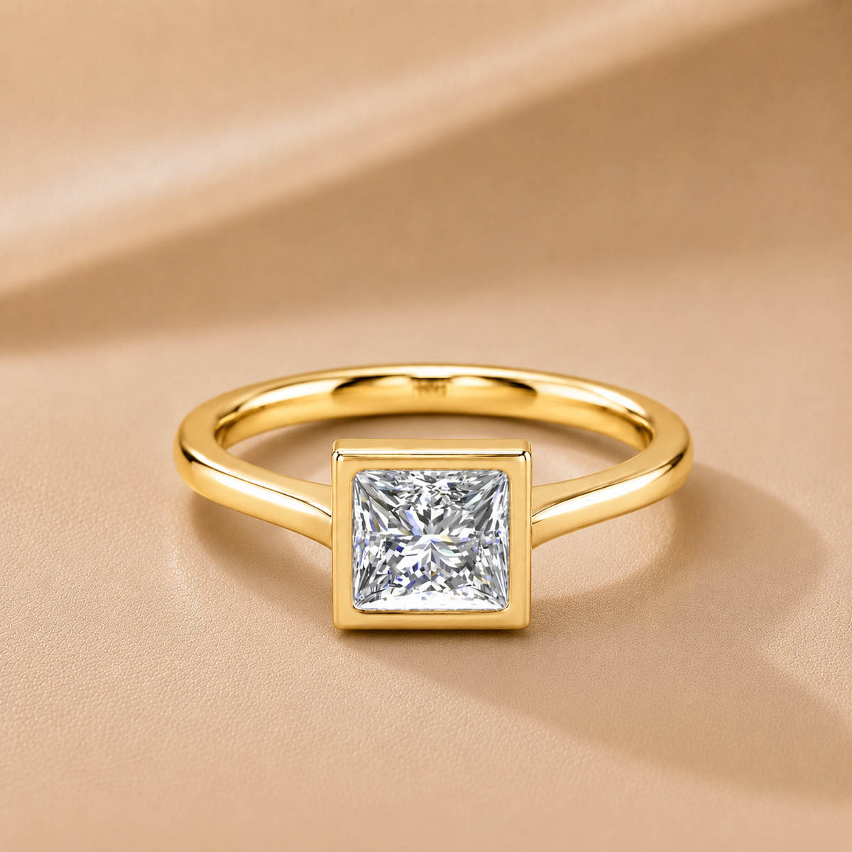 Romantic Halo Solitaire Ring