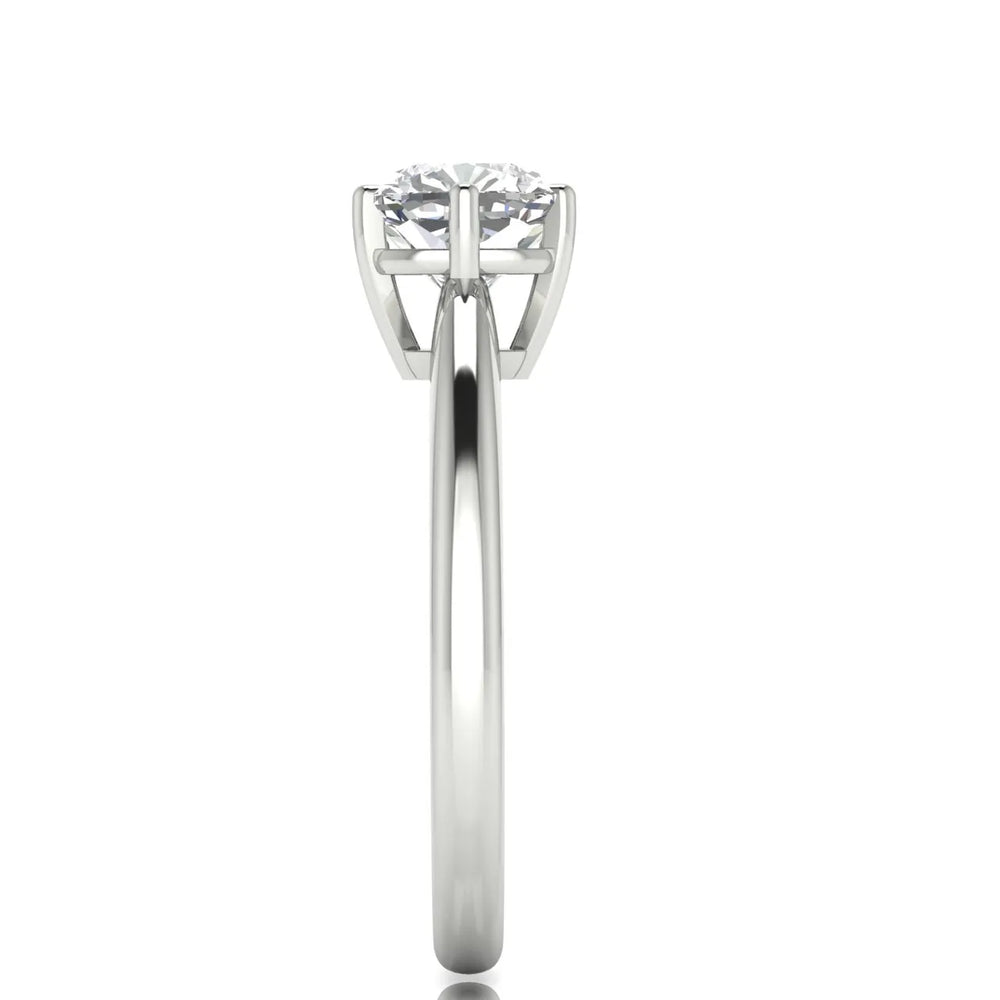Elegant Solitaire Ring with Classic Prong Setting
