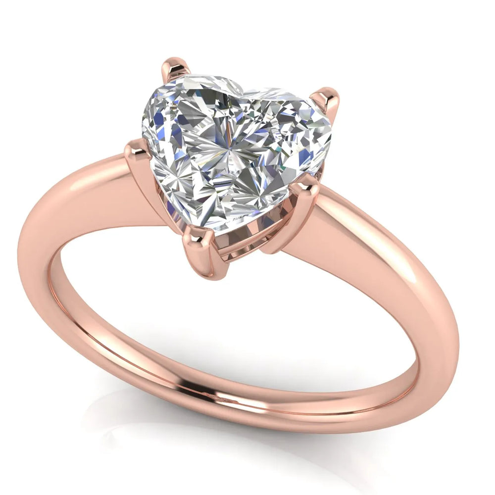 Elegant Solitaire Ring with Classic Prong Setting