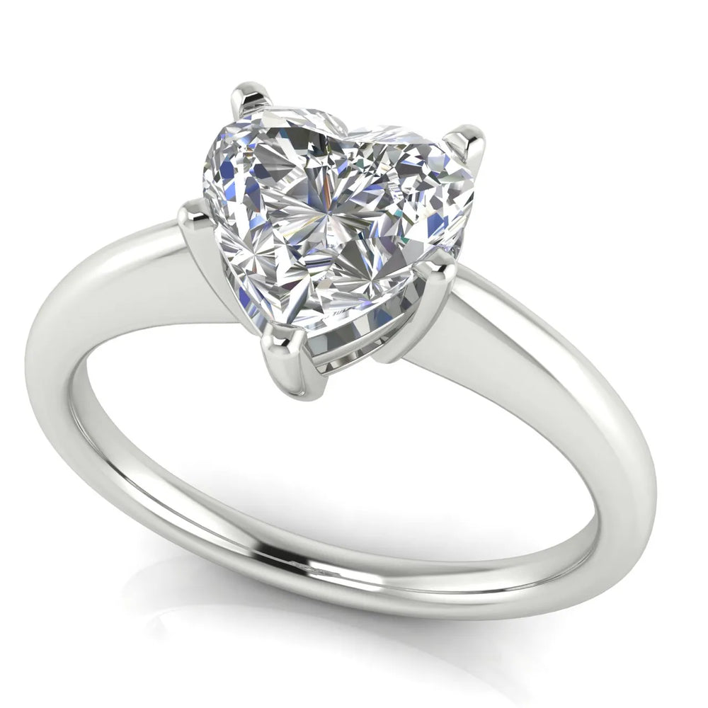 Elegant Solitaire Ring with Classic Prong Setting