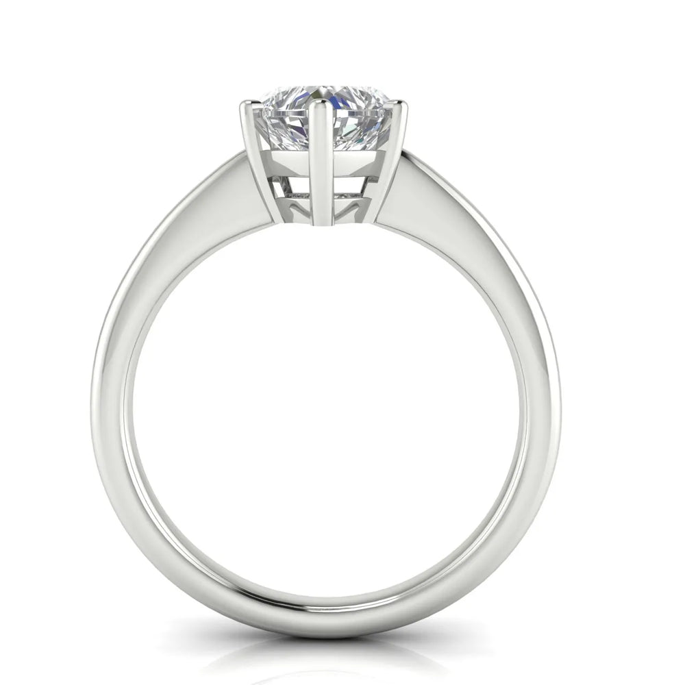 Elegant Solitaire Ring with Classic Prong Setting