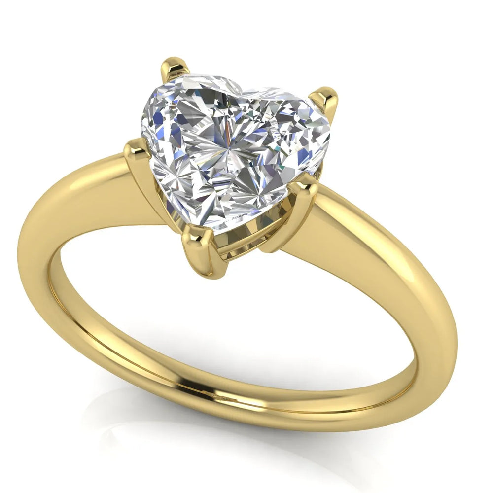 Elegant Solitaire Ring with Classic Prong Setting