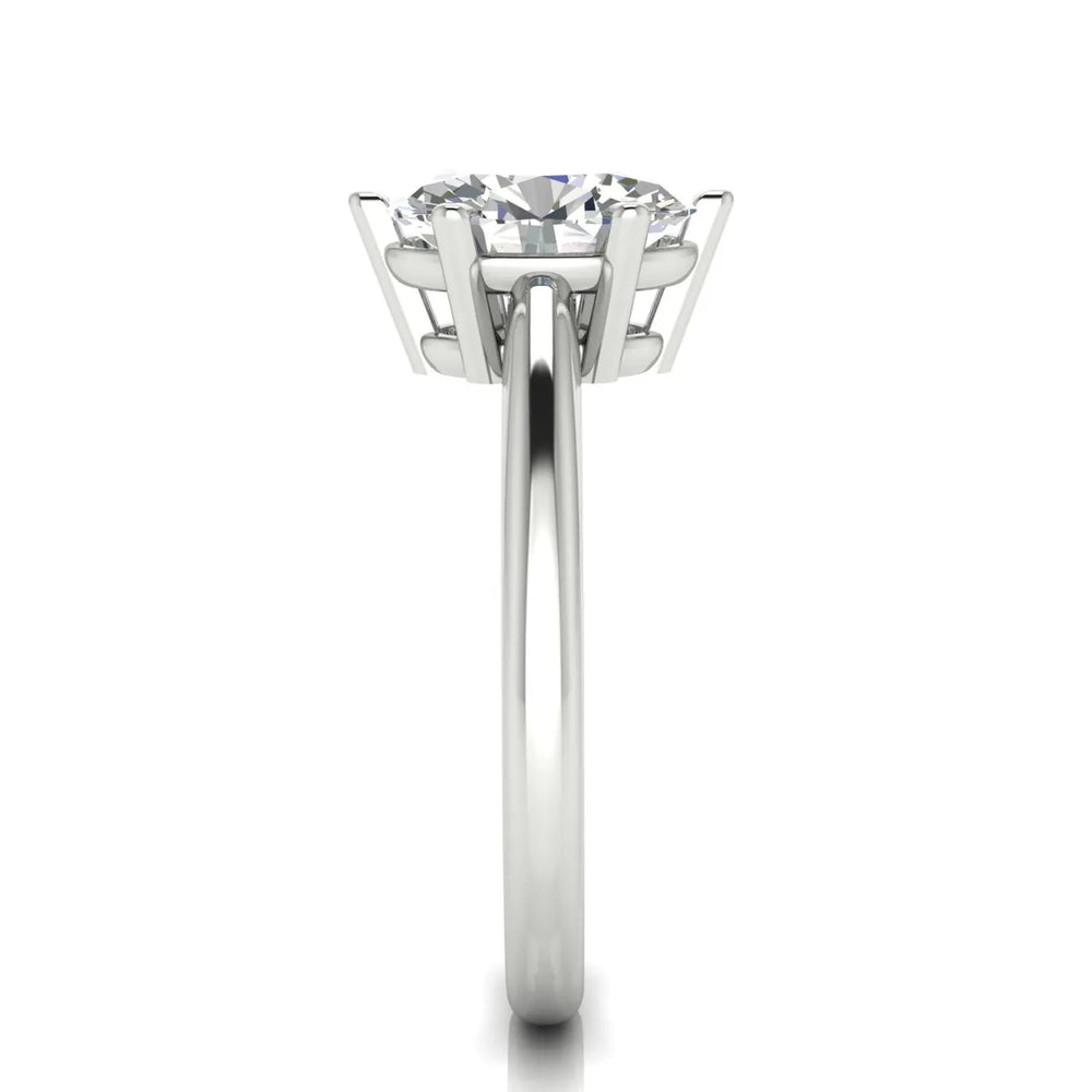 Elegant Solitaire Ring with Classic Prong Setting