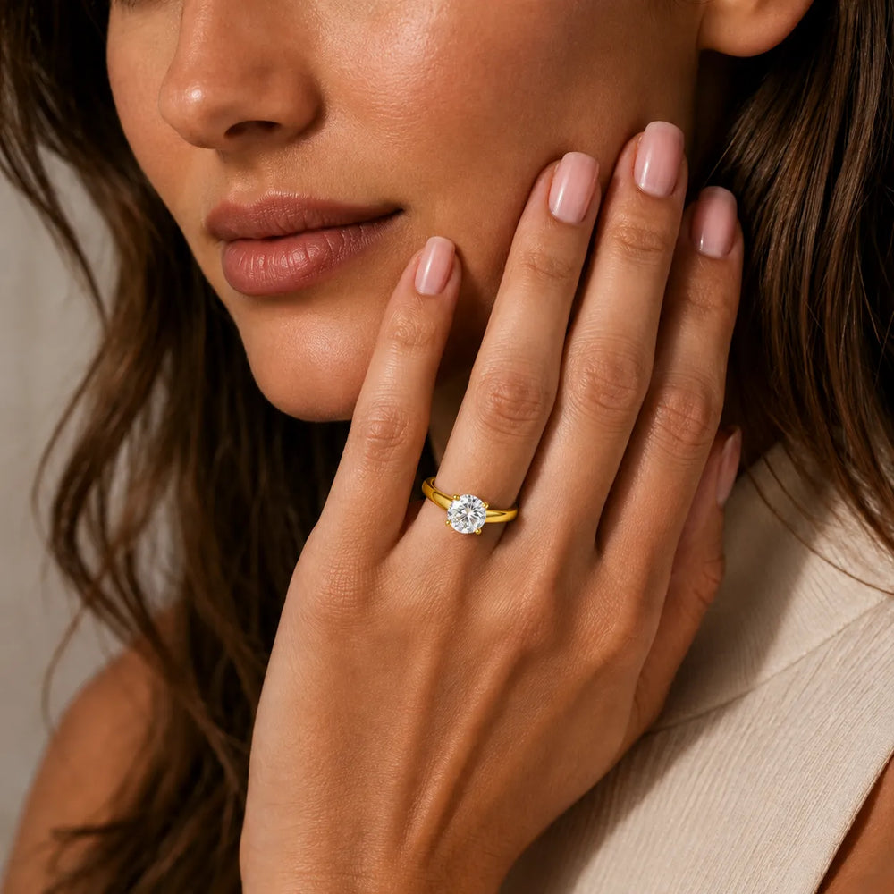 Classic Solitaire Engagement Ring