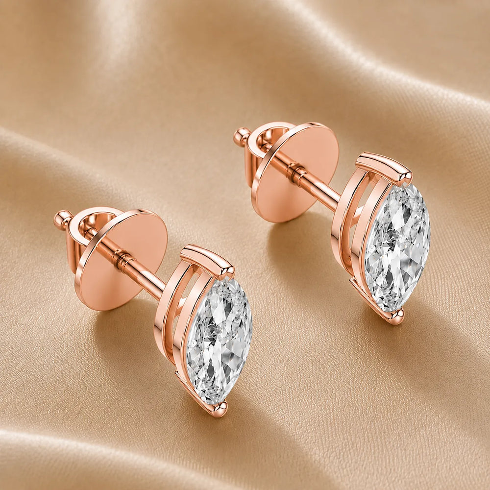 The Royal Marquise Studs earring