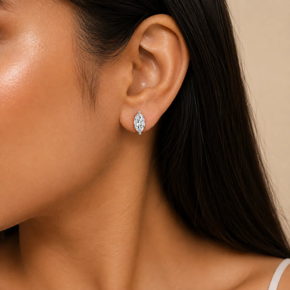 The Royal Marquise Studs earring