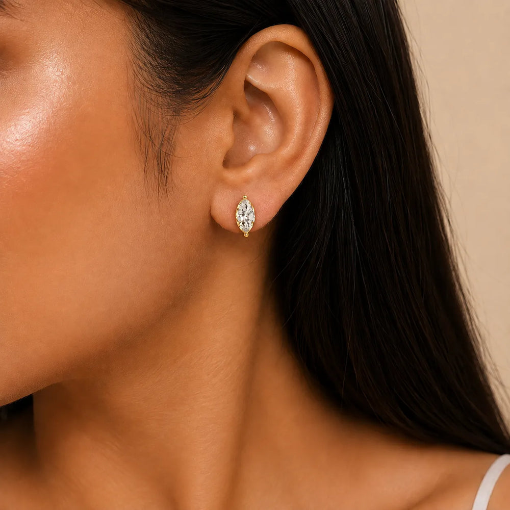 The Royal Marquise Studs earring