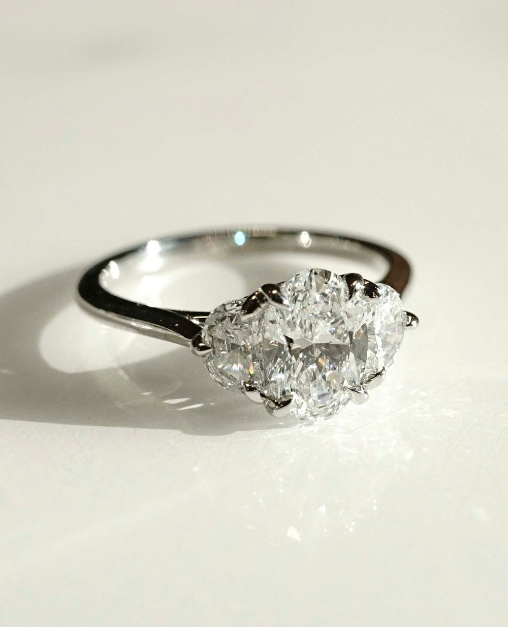 Oval Cut Labgrown Engagement Ring