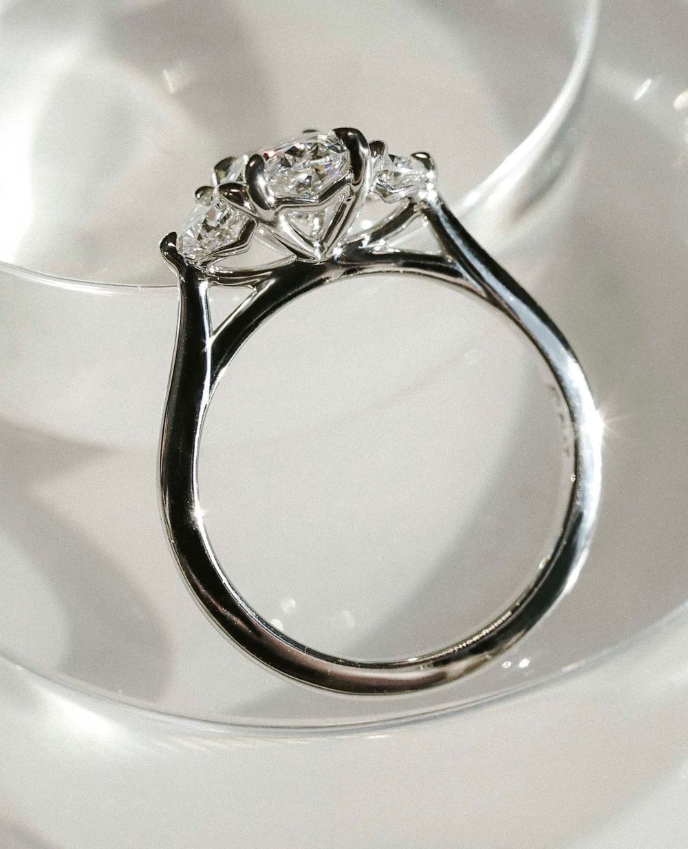 Oval Cut Labgrown Engagement Ring