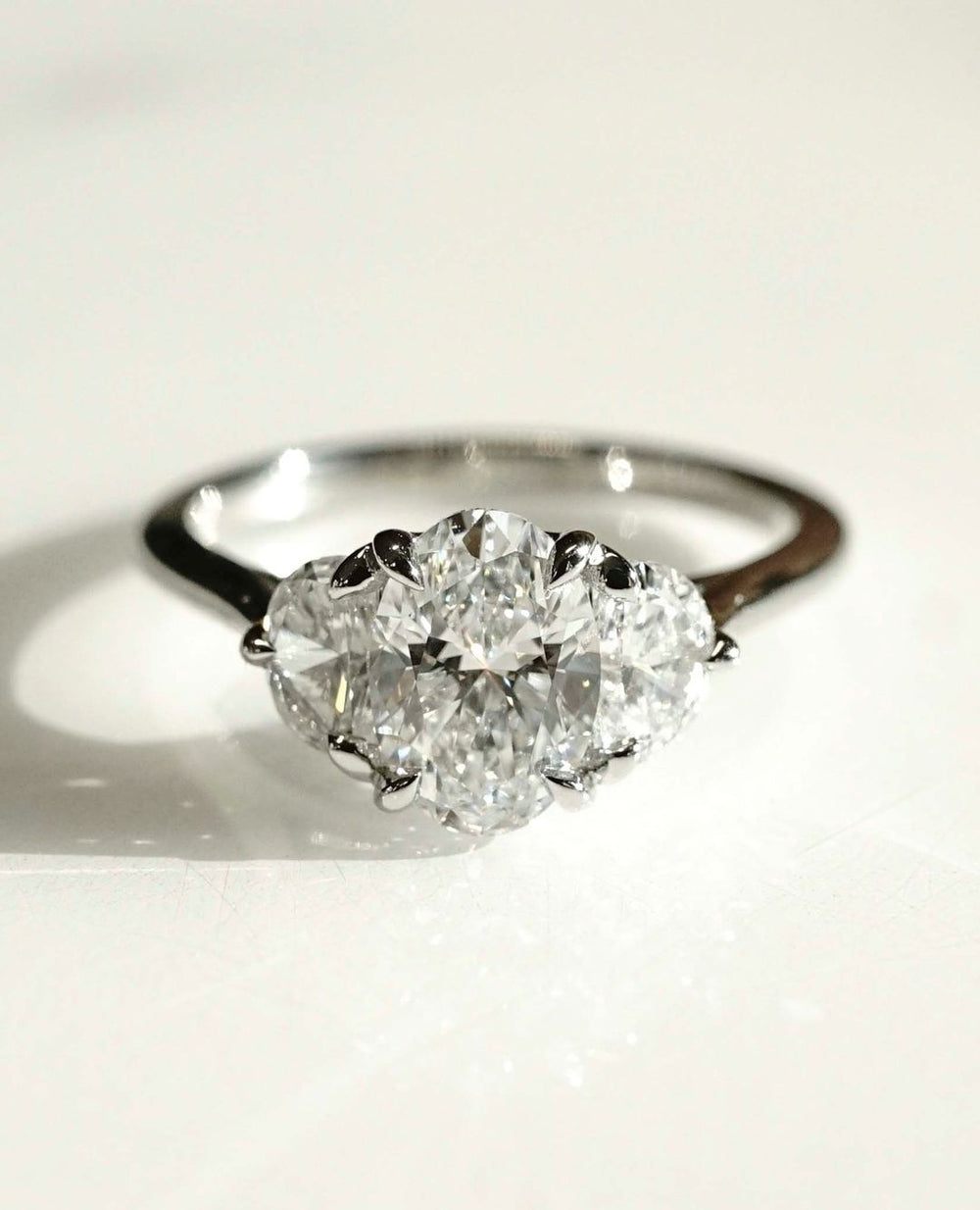 Oval Cut Labgrown Engagement Ring
