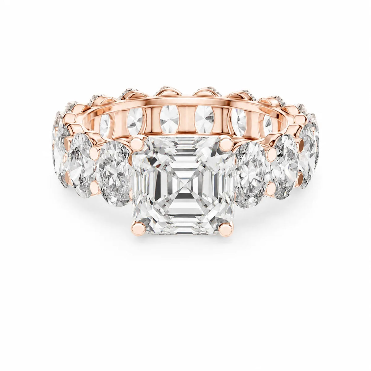 The Everlasting Grace Ring with Oval Diamond