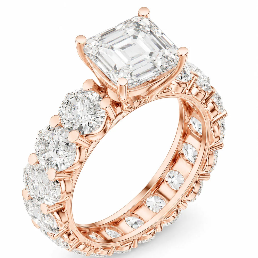 The Everlasting Grace Ring with Oval Diamond
