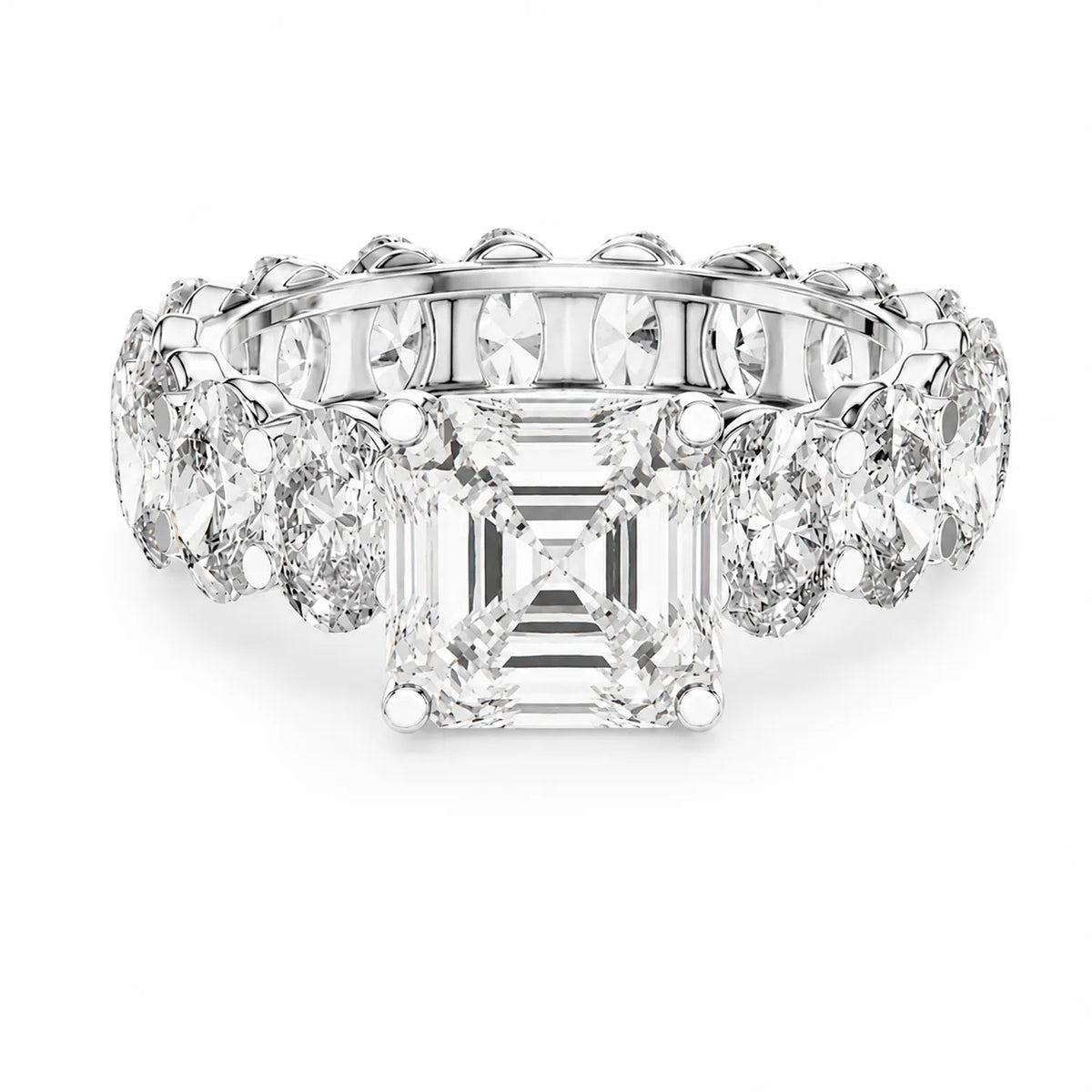 The Everlasting Grace Ring with Oval Diamond