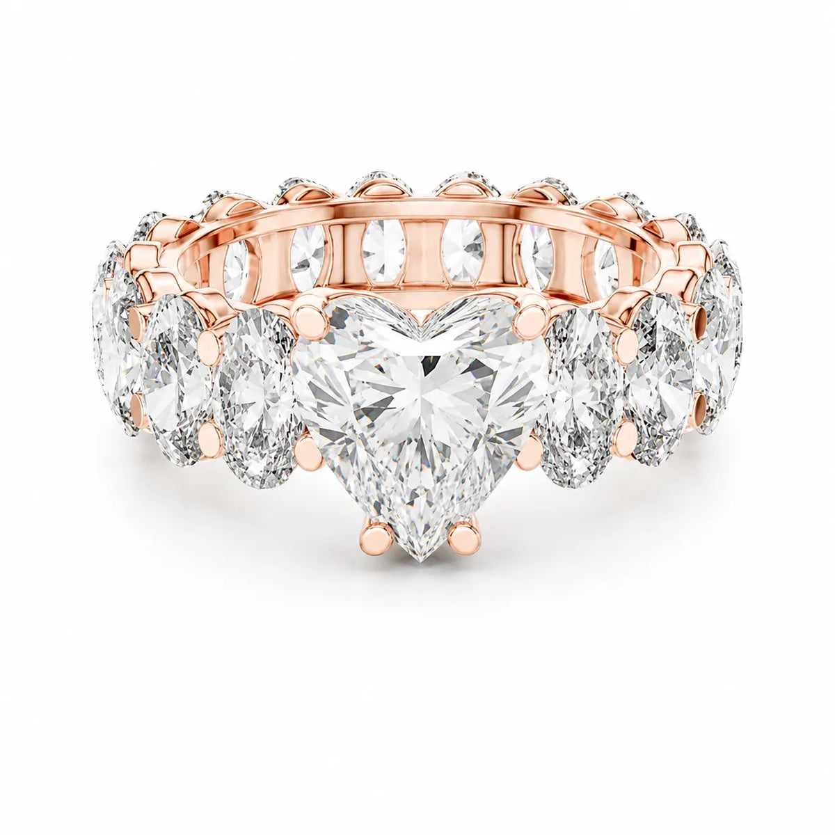 The Everlasting Grace Ring with Oval Diamond