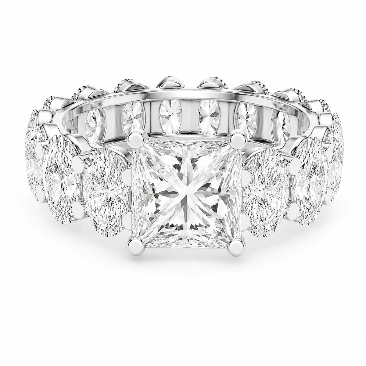 The Everlasting Grace Ring with Oval Diamond