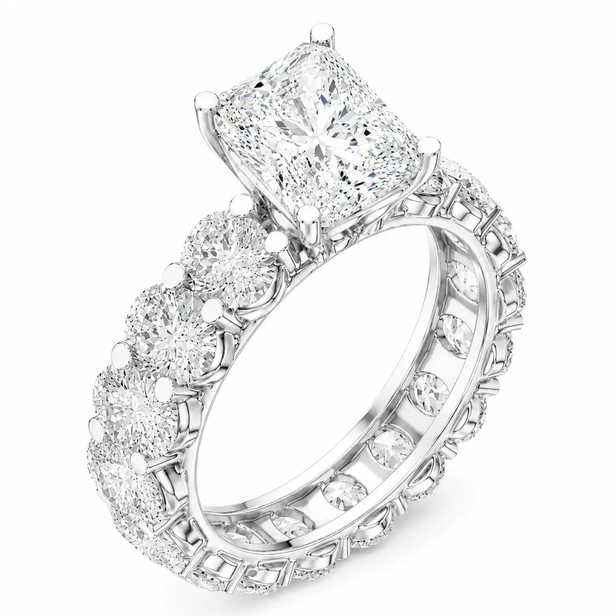 The Everlasting Grace Ring with Oval Diamond