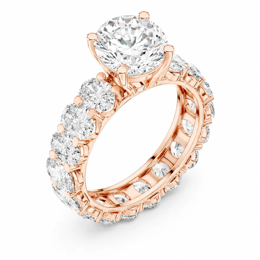 The Everlasting Grace Ring with Oval Diamond