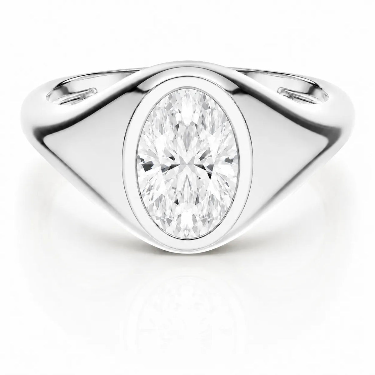 The Modern Heirloom Ring – Oval (925 Sterling Silver)