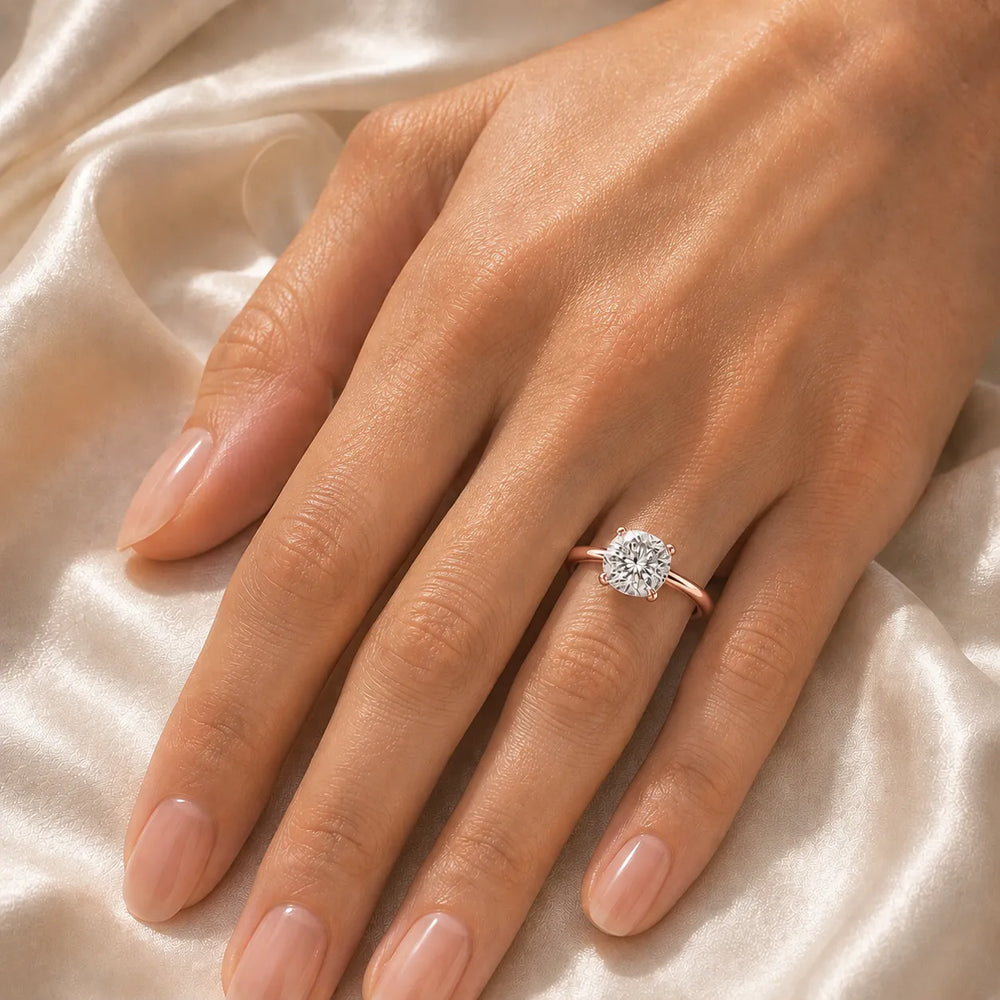 Timeless Solitaire Engagement Ring
