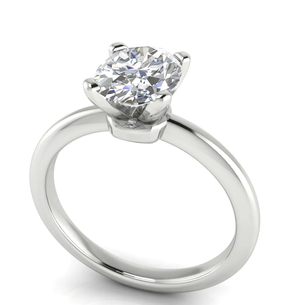 Timeless Solitaire Engagement Ring