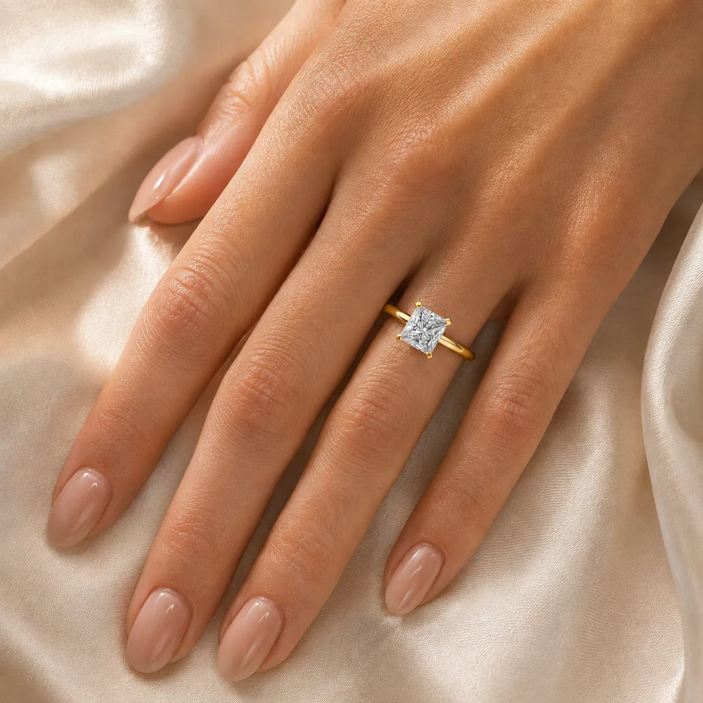 Timeless Solitaire Engagement Ring
