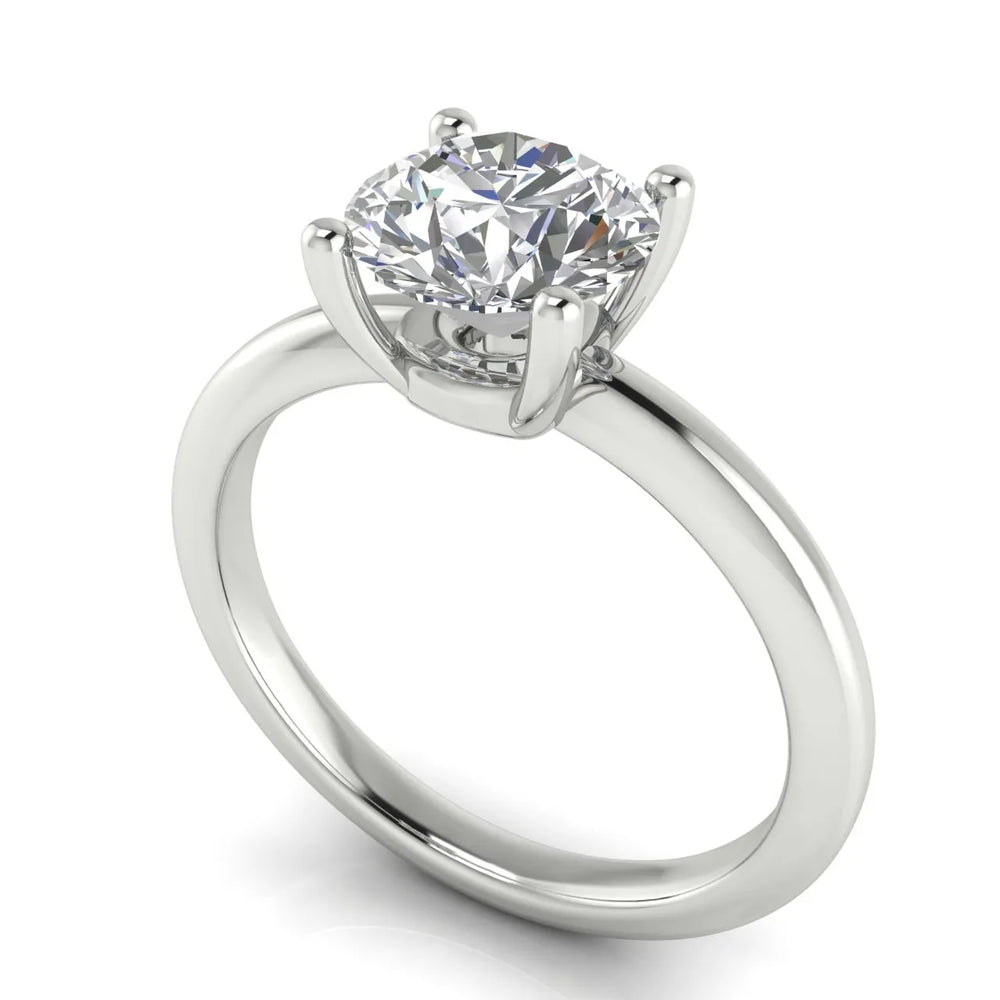 Timeless Solitaire Engagement Ring