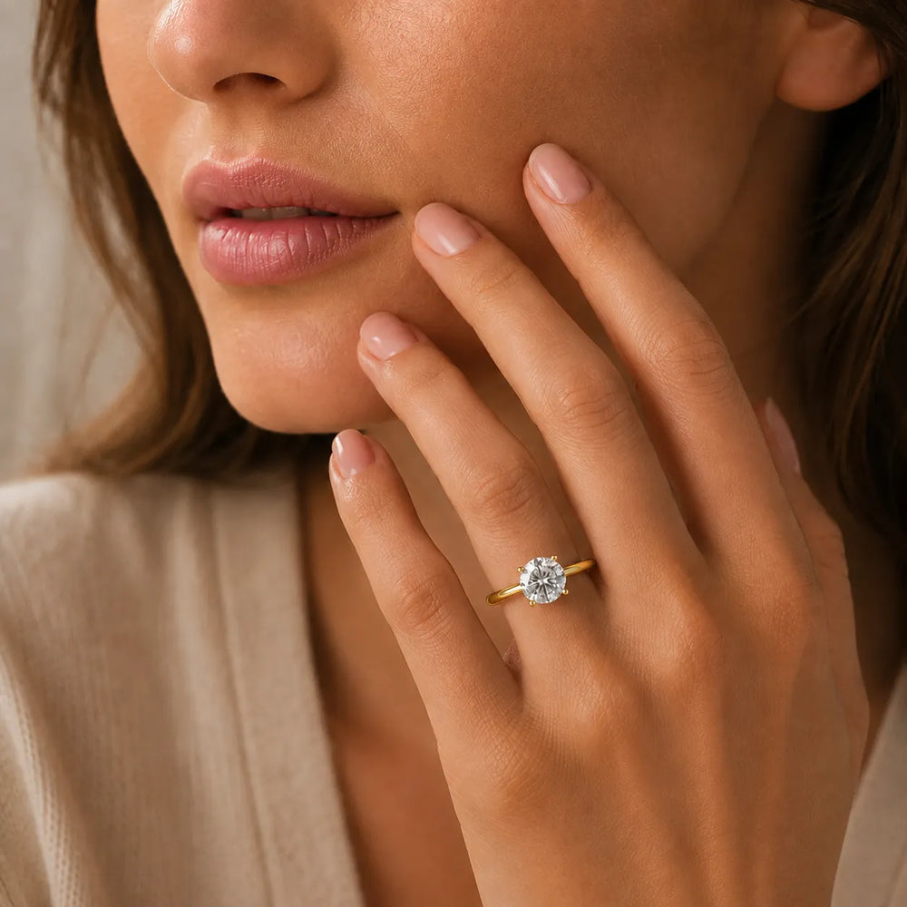 Timeless Solitaire Engagement Ring