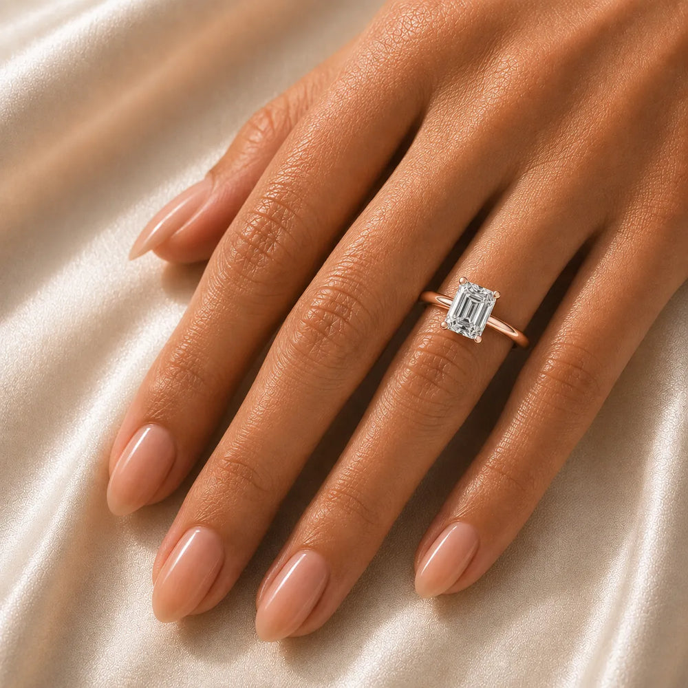 Elegant Solitaire Ring with Timeless Appeal