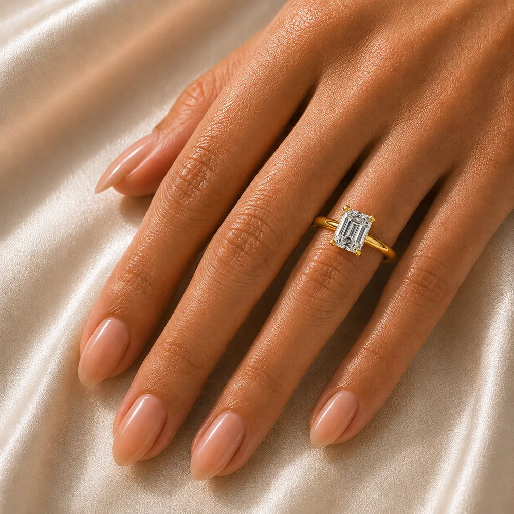 Elegant Solitaire Ring with Timeless Appeal