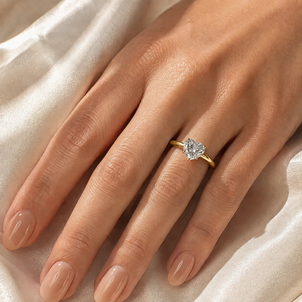 Elegant Solitaire Ring with Timeless Appeal