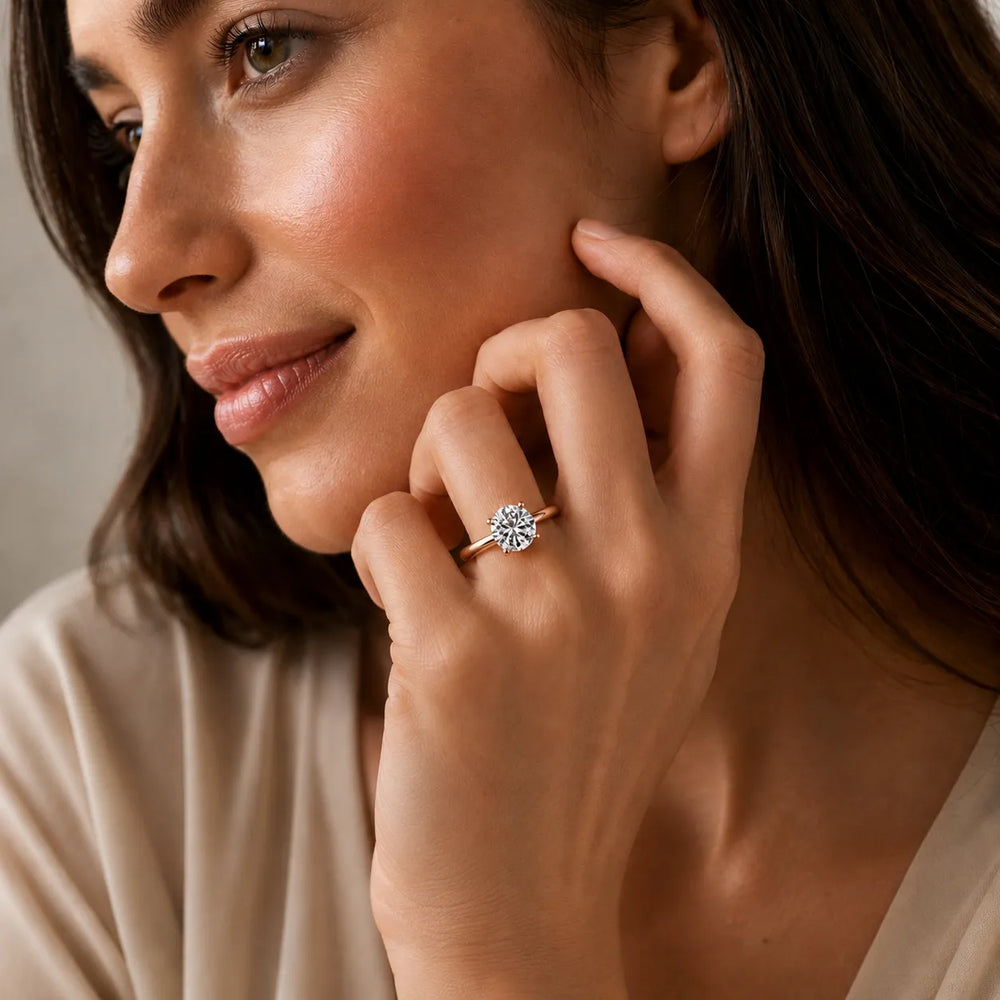 Elegant Solitaire Ring with Timeless Appeal